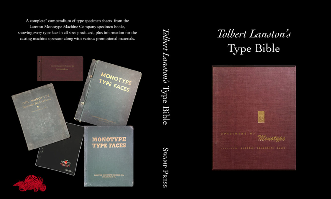Tolbert Lanston Type Bible cover
